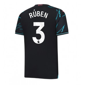 Manchester City Ruben Dias #3 Tredjetröja 2023-24 Kortärmad